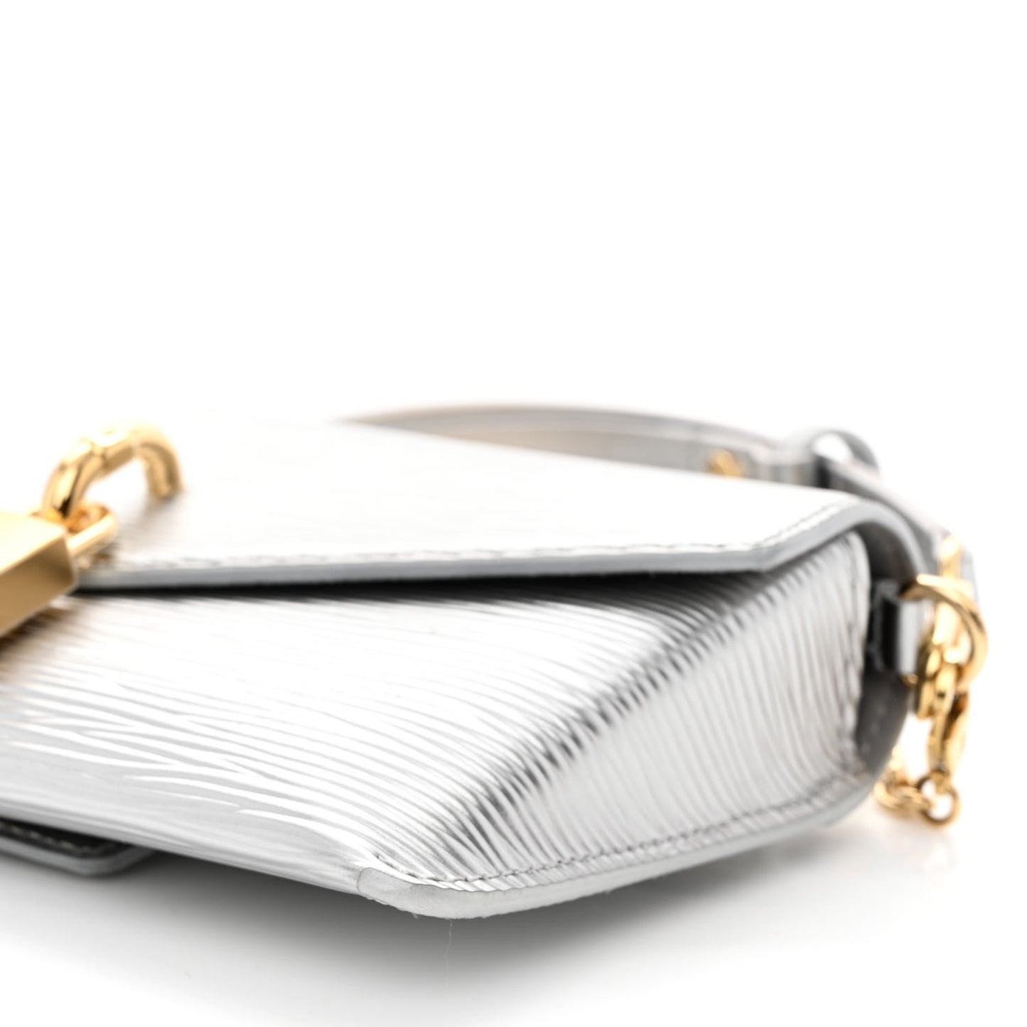 Epi Padlock On Strap Silver