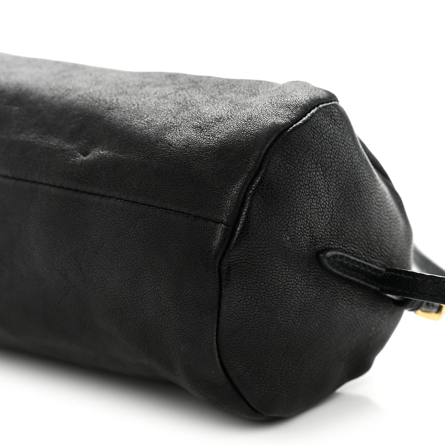 Nappa Aviator Mini Pouch Black
