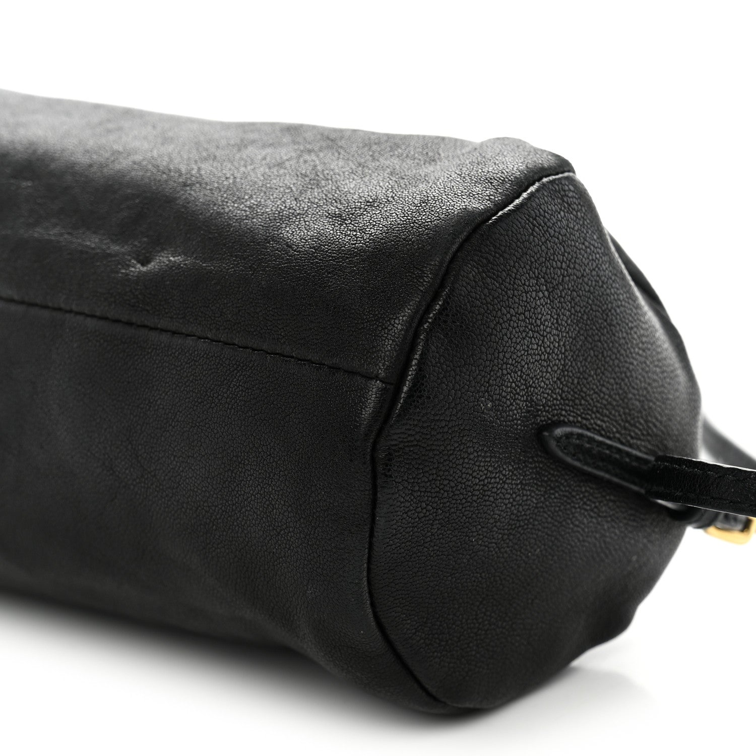 Miu Miu Nappa Aviator Mini Pouch Black 10 of 11