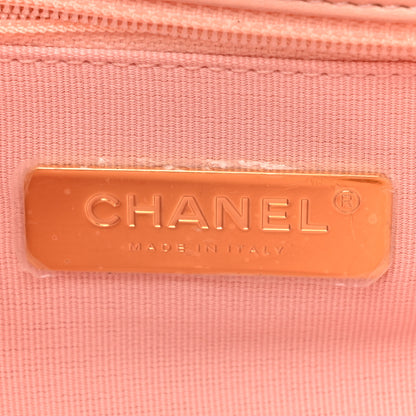 Chanel Lambskin Quilted Medium Chanel 19 Flap Pink 6 of 11