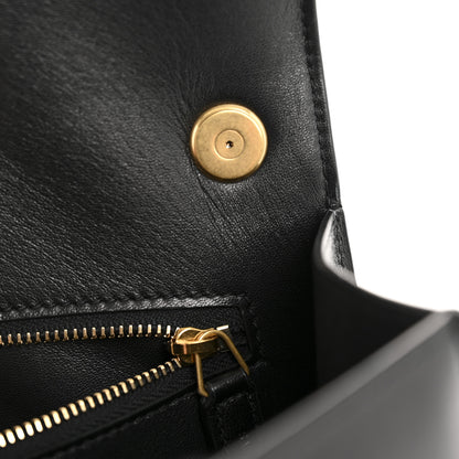 Saint Laurent Smooth Calfskin Carre Satchel Black 11 of 11