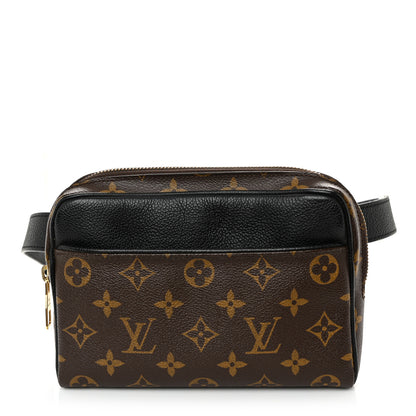 Louis Vuitton Monogram Uniformes Belt Bag Black 1 of 11