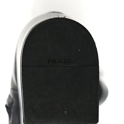 Prada Nappa Tech Logo 70mm Platform Boots 37 Black 6 of 9