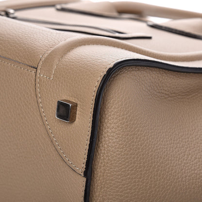 Celine Drummed Calfskin Mini Luggage Dune 11 of 12