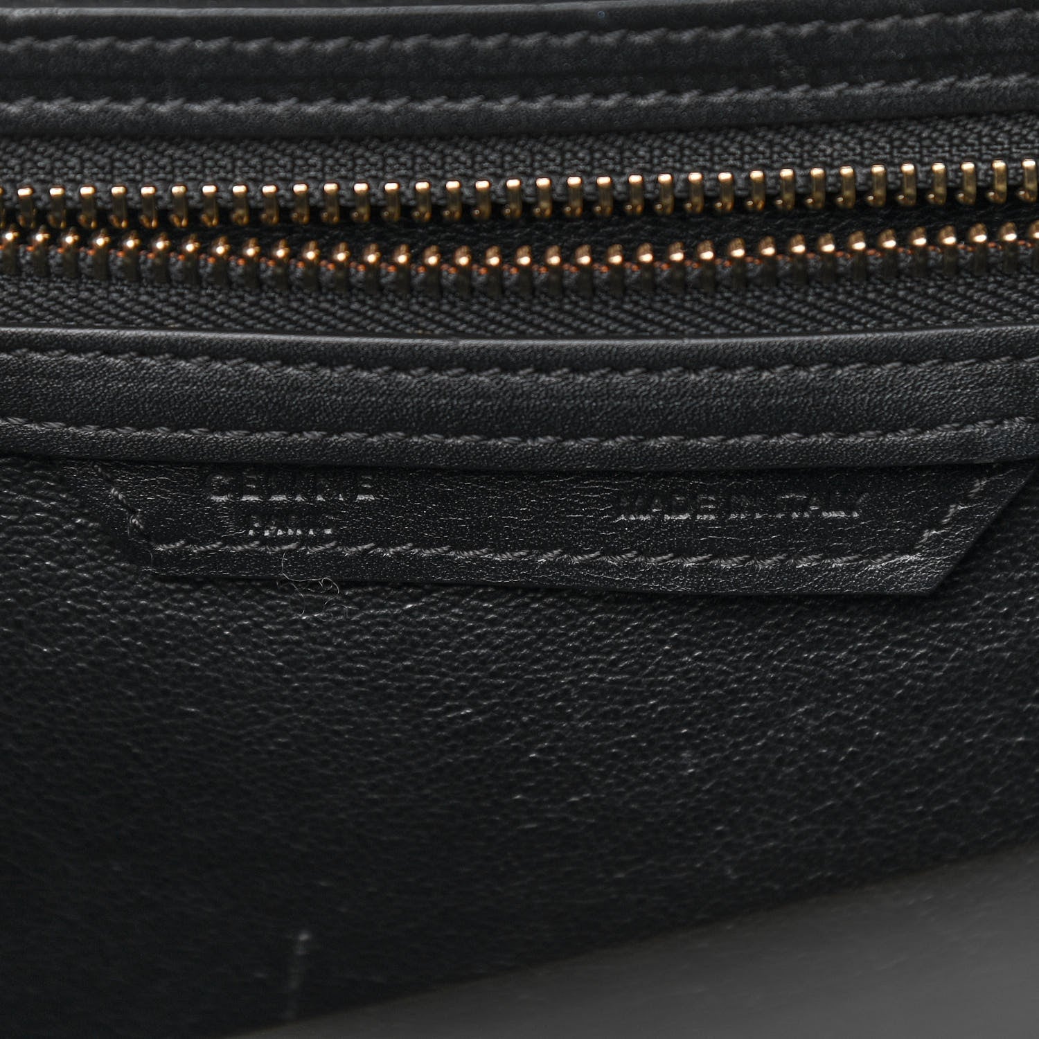 Celine Smooth Calfskin Mini Bi-Color Luggage Grass 6 of 11