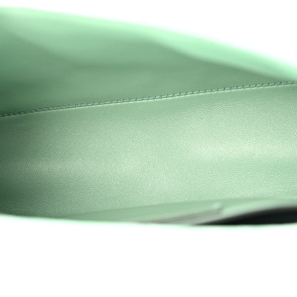 Valentino Garavani Crystal Suede Small Roman Stud Shoulder Bag Green 5 of 13