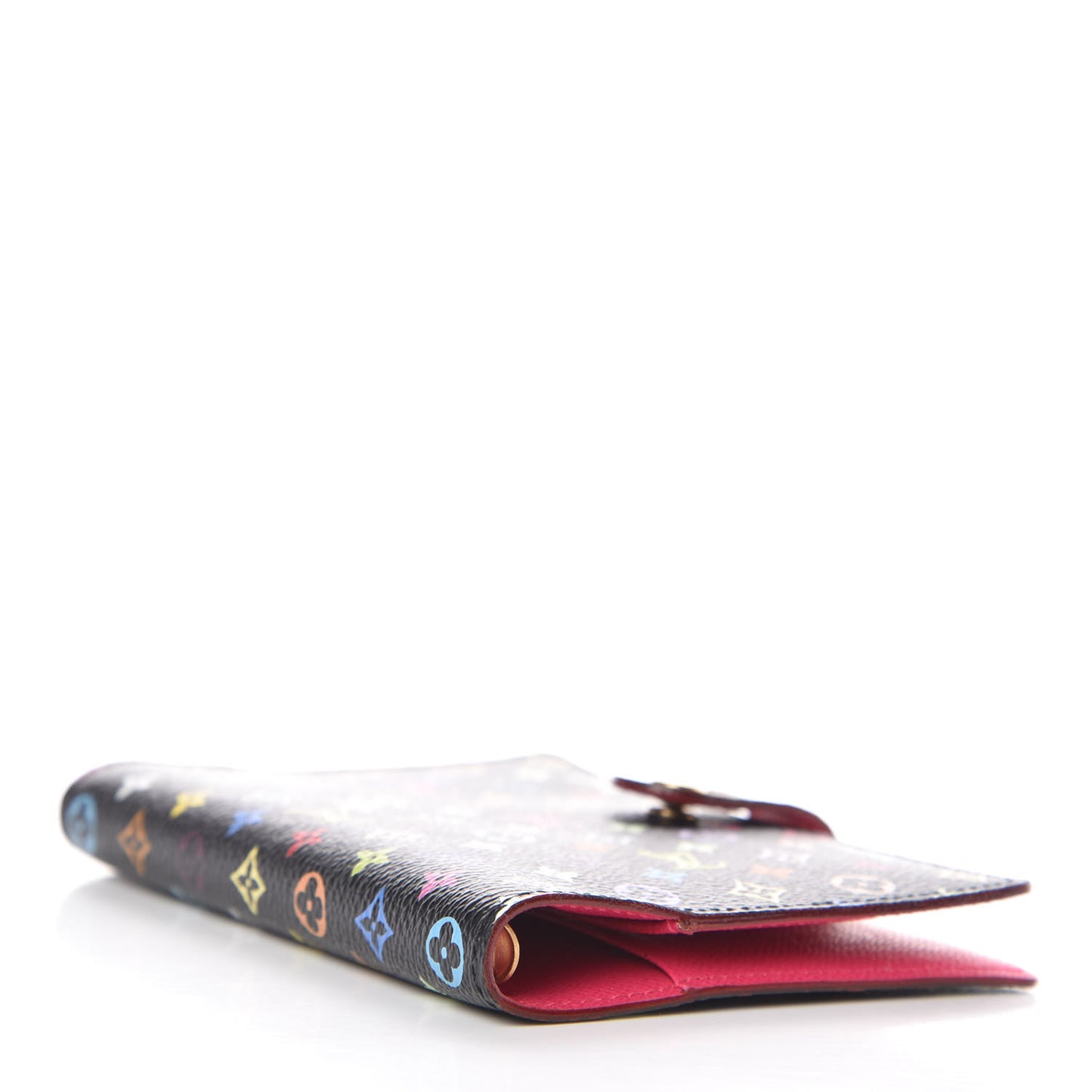 Monogram Multicolor Small Ring Agenda Cover Black Grenade
