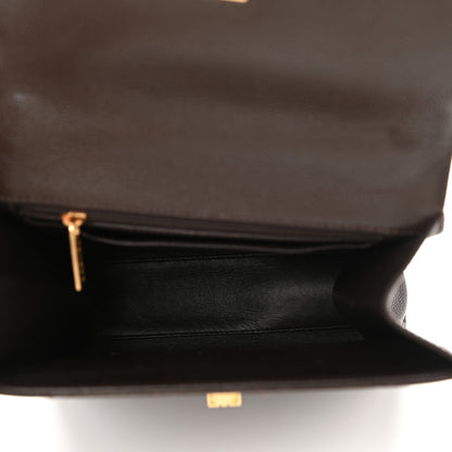 Chanel Caviar Quilted Small Kelly Flap Brown 5 of 10