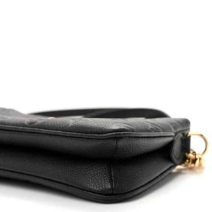 Louis Vuitton Empreinte Monogram Liv Pochette Black 9 of 9