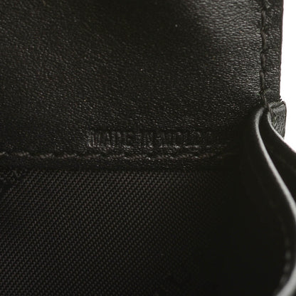 Burberry Signature Grain Calfskin Check Embossed Continental Wallet Black 8 of 8