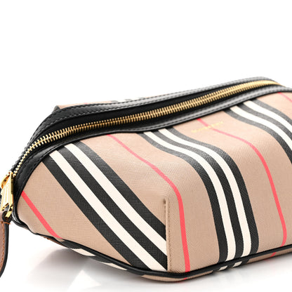 Burberry E-Canvas Icon Stripe Sonny Bum Bag Archive Beige 8 of 9