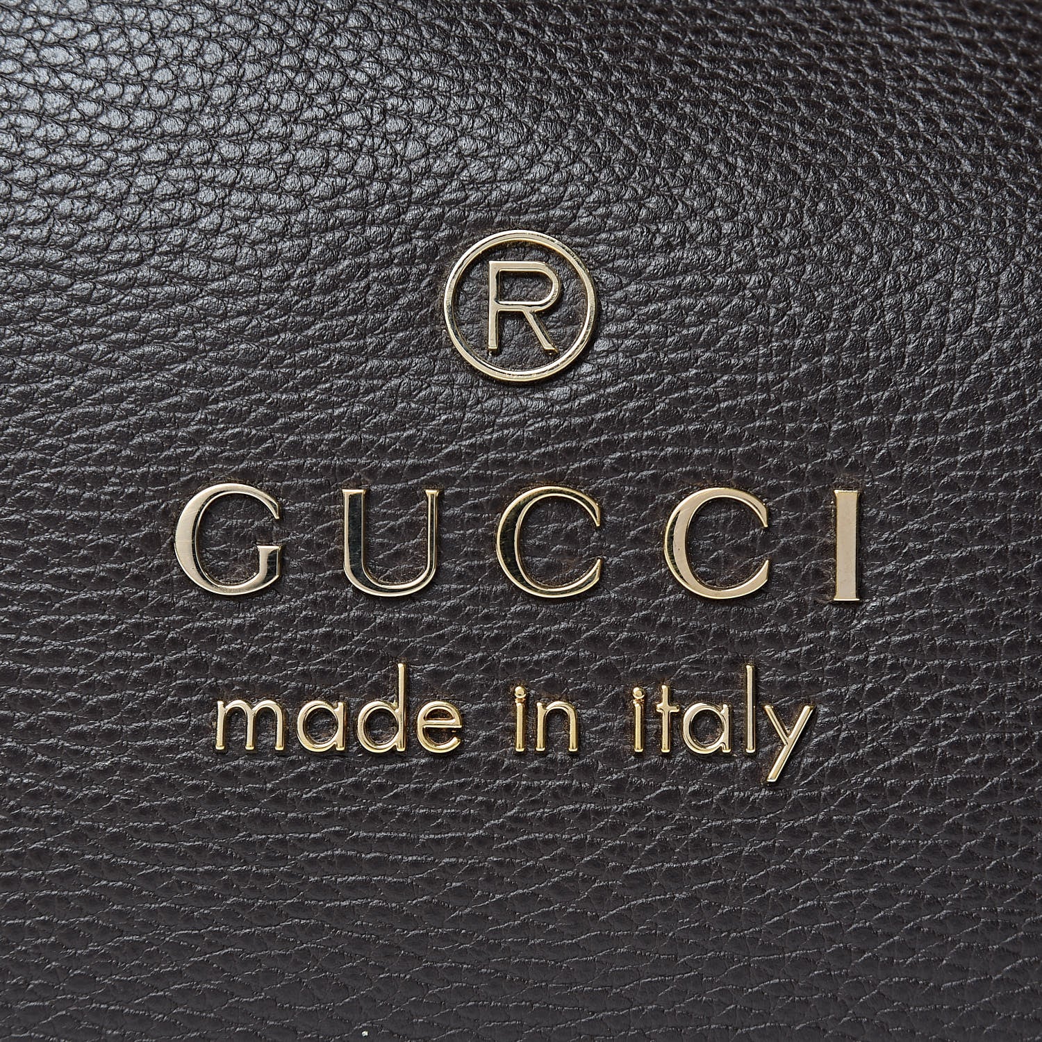 Gucci Calfskin Medium Braided Handle Gifford Tote Dark Brown 10 of 14