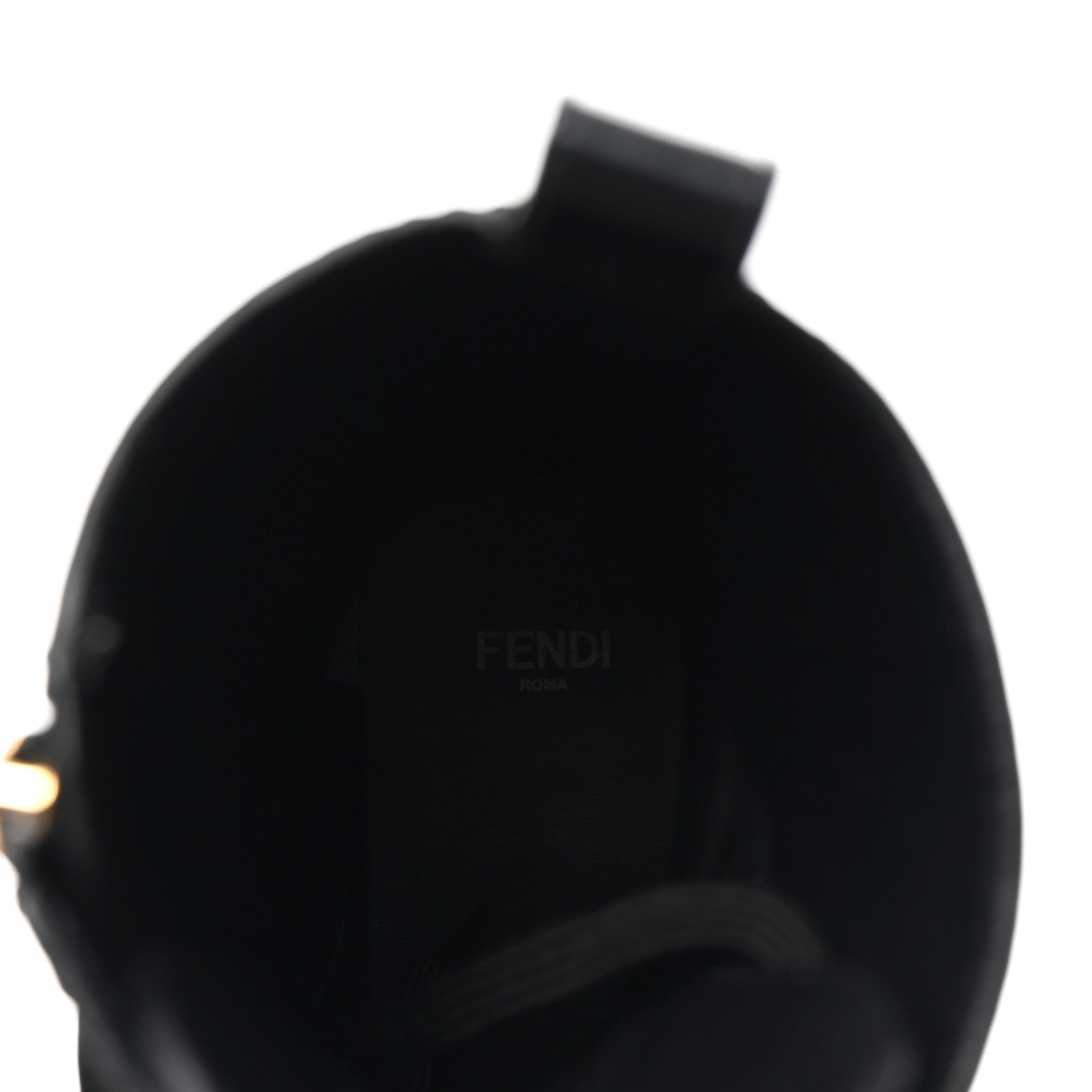 Fendi Vitello Abrasivato Fendigraphy 50mm Biker Boots 39.5 Black 8 of 8