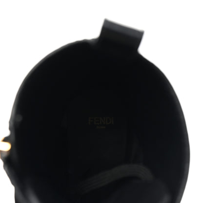 Fendi Vitello Abrasivato Fendigraphy 50mm Biker Boots 39.5 Black 8 of 8