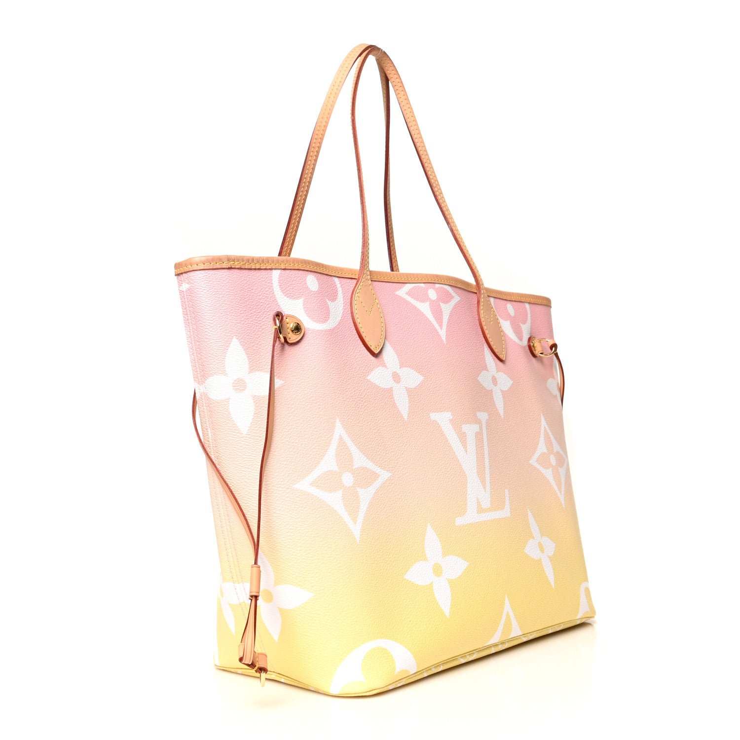 Louis Vuitton Monogram Giant By The Pool Neverfull MM Light Pink 4 of 15