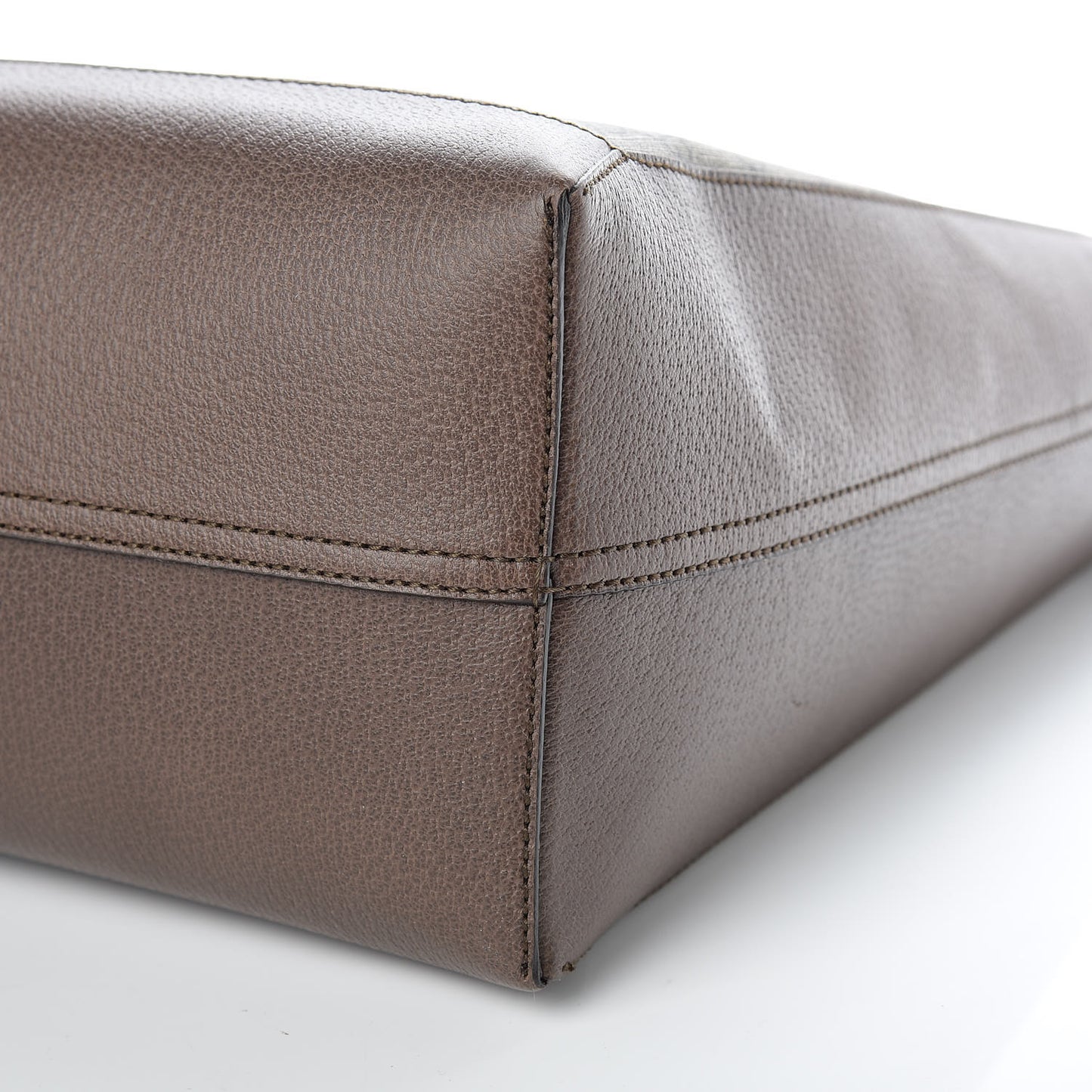GG Supreme Monogram Web Ophidia Tote Brown