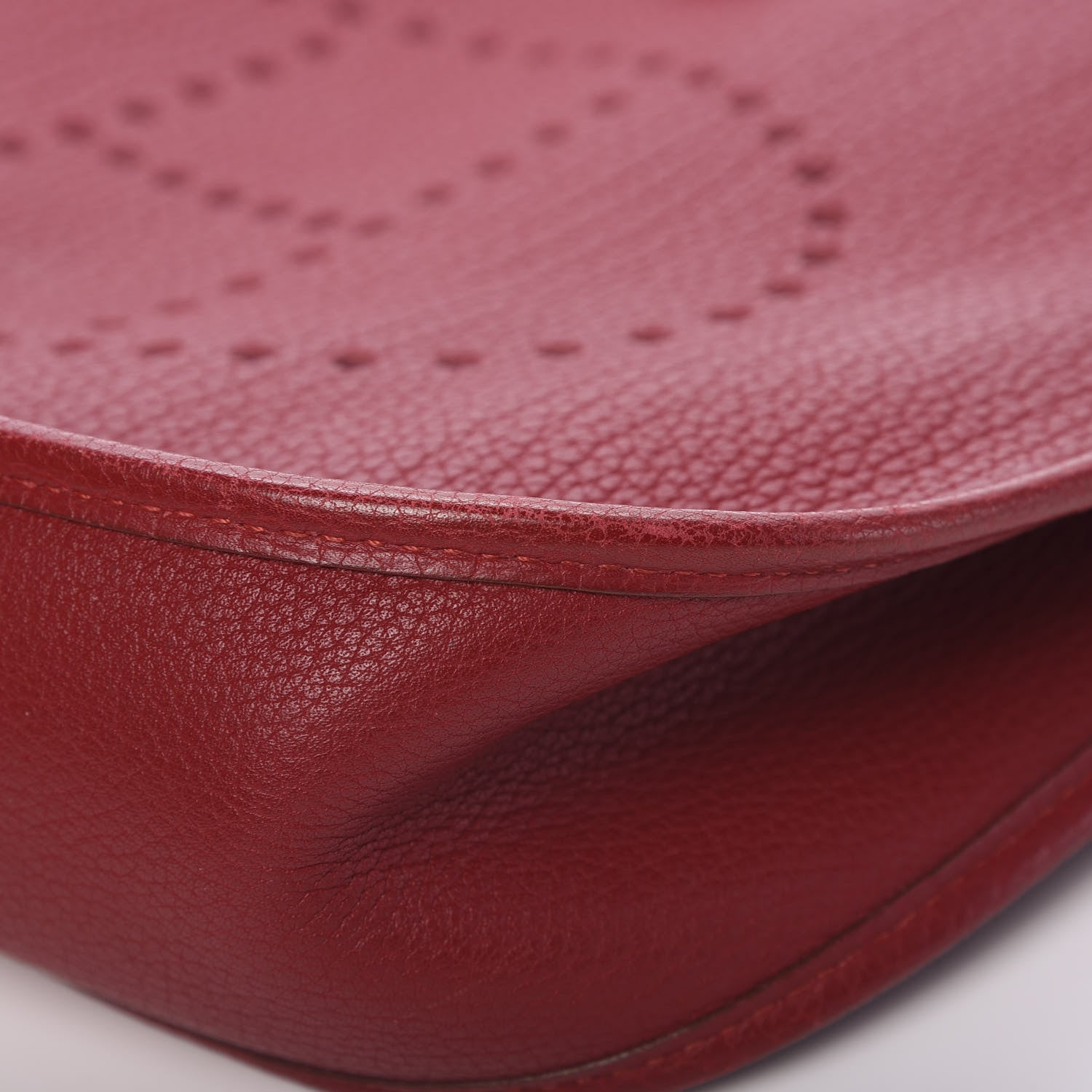 Hermes Togo Evelyne GM Rouge H 8 of 12