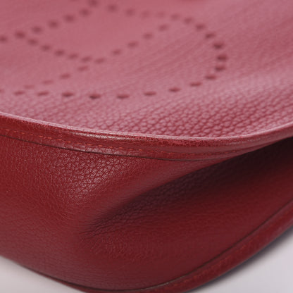 Hermes Togo Evelyne GM Rouge H 8 of 12