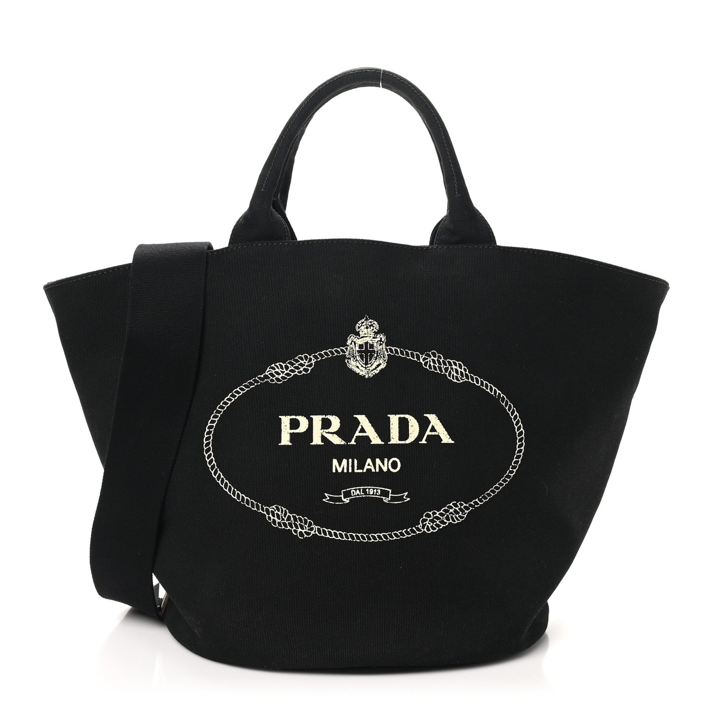 Canapa Small Shopping Tote Black
