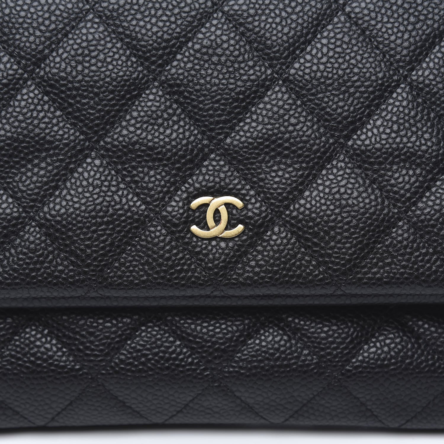 Chanel Caviar Quilted CC Beauty Clutch Black 10 of 11
