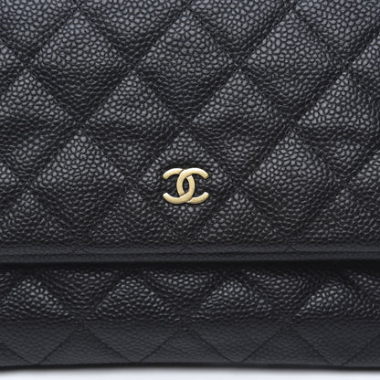 Chanel Caviar Quilted CC Beauty Clutch Black 10 of 11