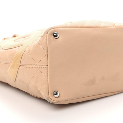 Chanel Calfskin Quilted Medium Cambon Tote Beige 9 of 13