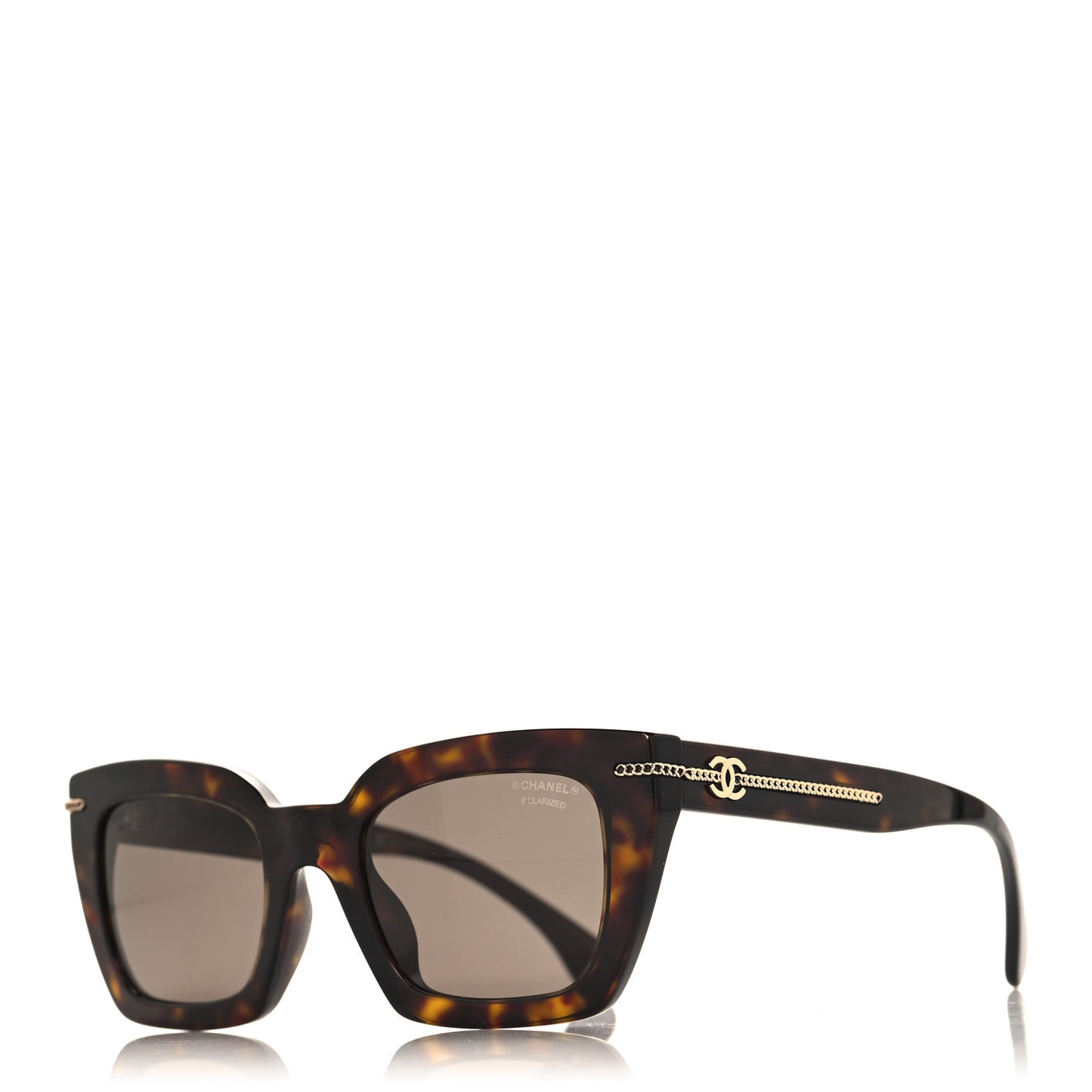 Acetate Square Sunglasses 5509-A Tortoise