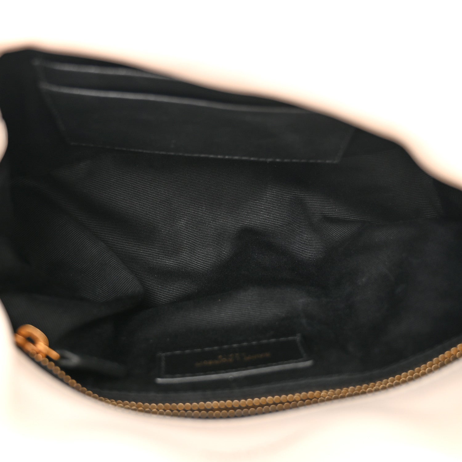 Saint Laurent Lambskin Quilted Toy Loulou Puffer Monogram Chain Satchel Crema Soft 5 of 14