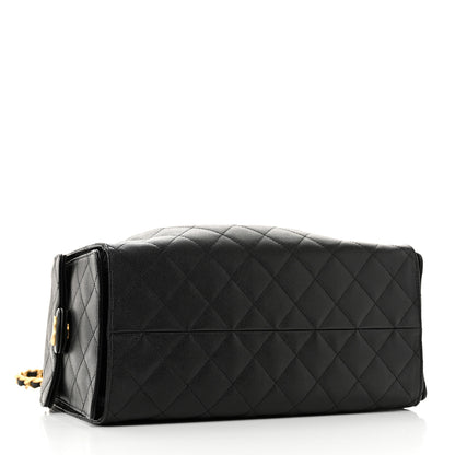 Chanel Caviar Quilted Medium Chanel 25 Handbag Black 5 of 12