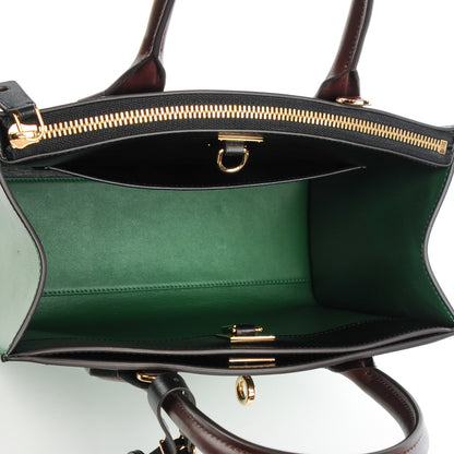 Louis Vuitton Calfskin City Steamer PM Noir Vert Acide 5 of 7