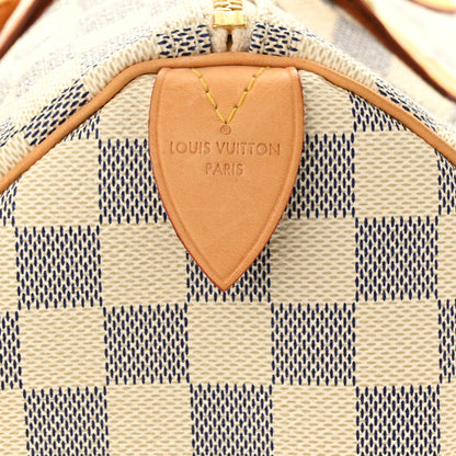 Louis Vuitton Damier Azur Speedy 35 6 of 14