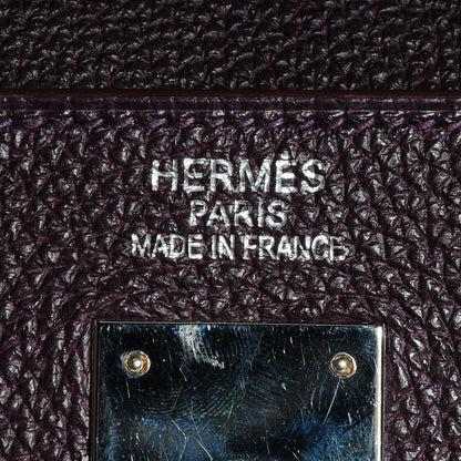 Hermes Togo Kelly Retourne 35 Raisin 9 of 27