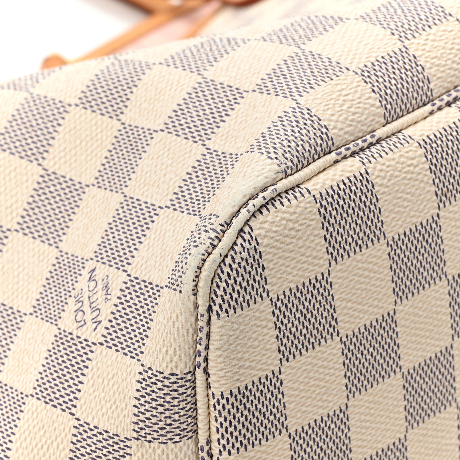 Louis Vuitton Damier Azur Neo Neverfull MM Rose Ballerine 13 of 18