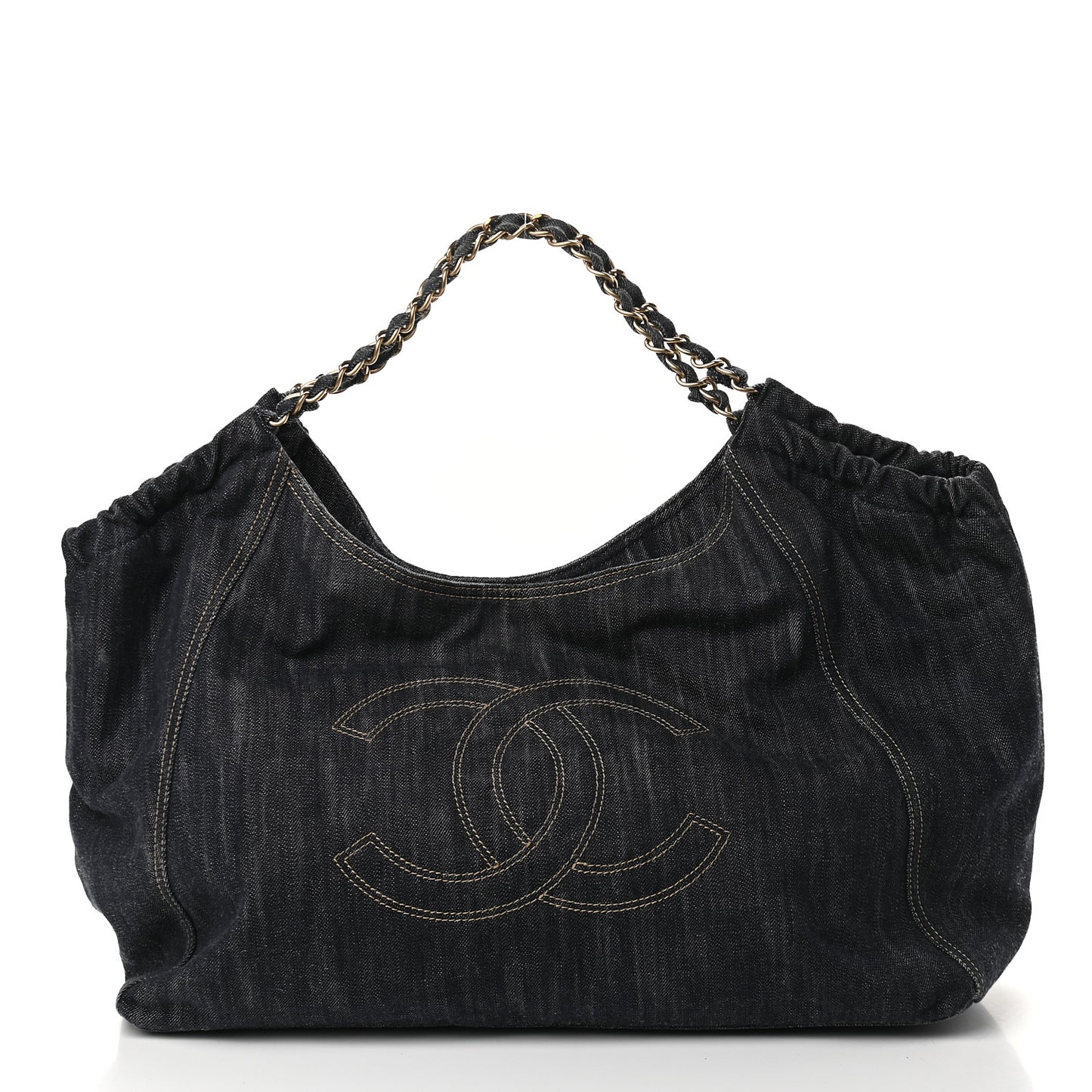 Denim XL Coco Cabas Tote Blue