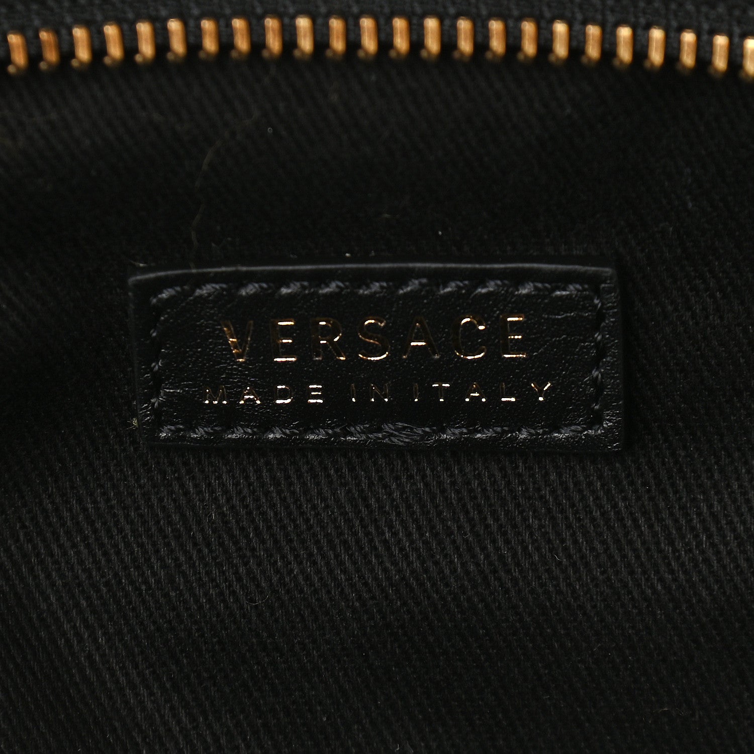 Versace Silk Leopard Print Pillow Talk Shoulder Bag Gold 5 of 12