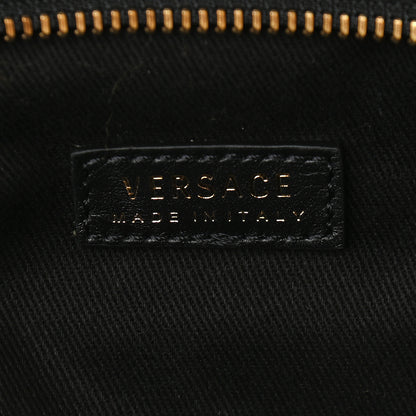 Versace Silk Leopard Print Pillow Talk Shoulder Bag Gold 5 of 12
