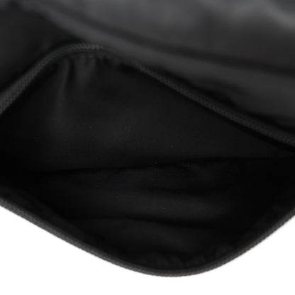 Prada Re-Nylon Vela Saffiano Pocket Double Zip Shoulder Bag Black 6 of 11