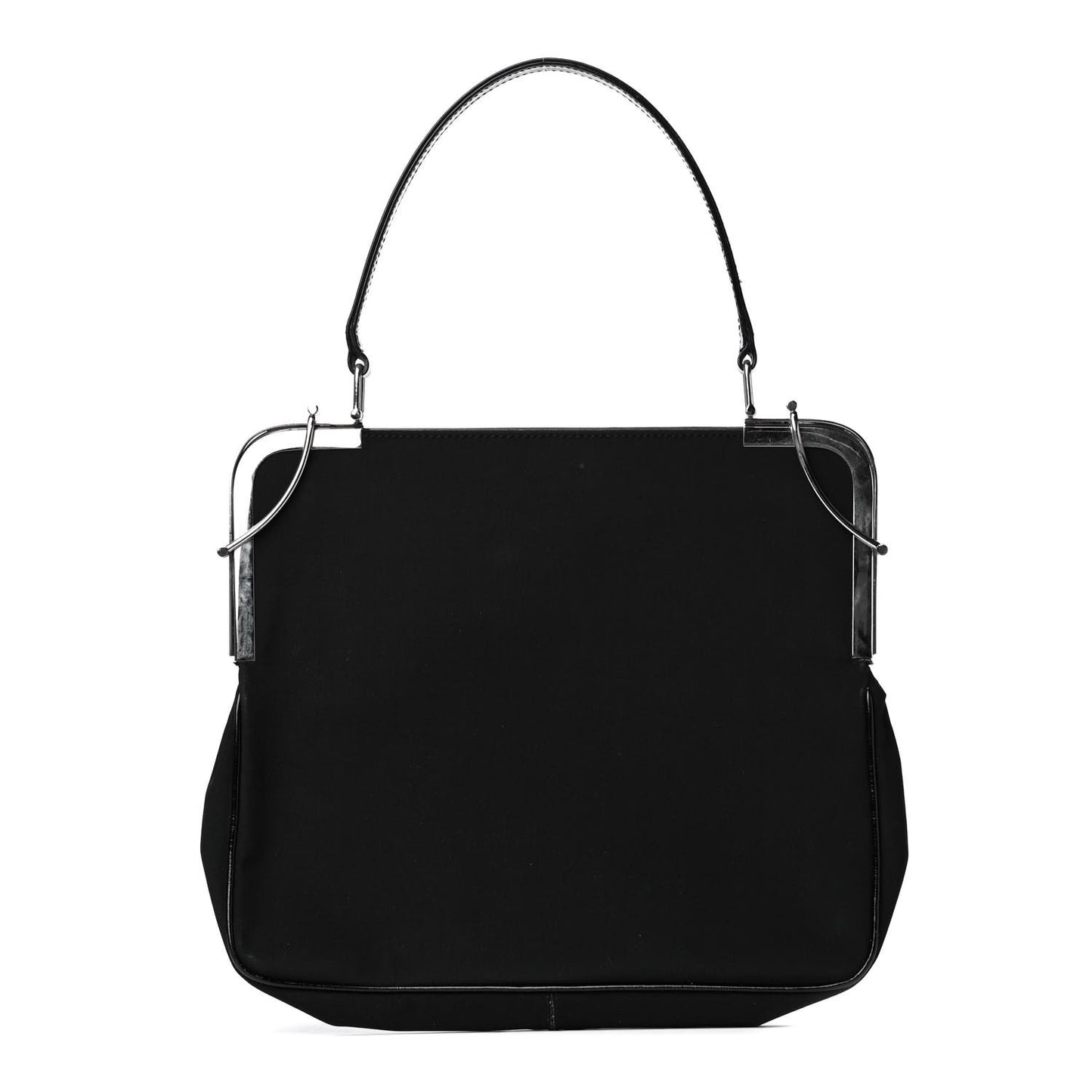 Nylon Frame Bag Black