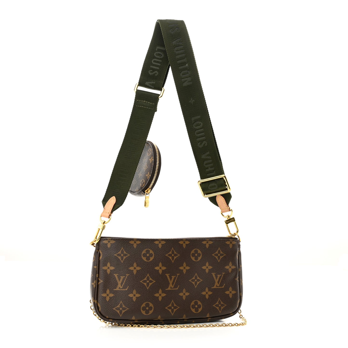 Monogram Multi Pochette Accessories Kaki