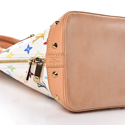 Louis Vuitton Monogram Multicolor Alma White 8 of 12