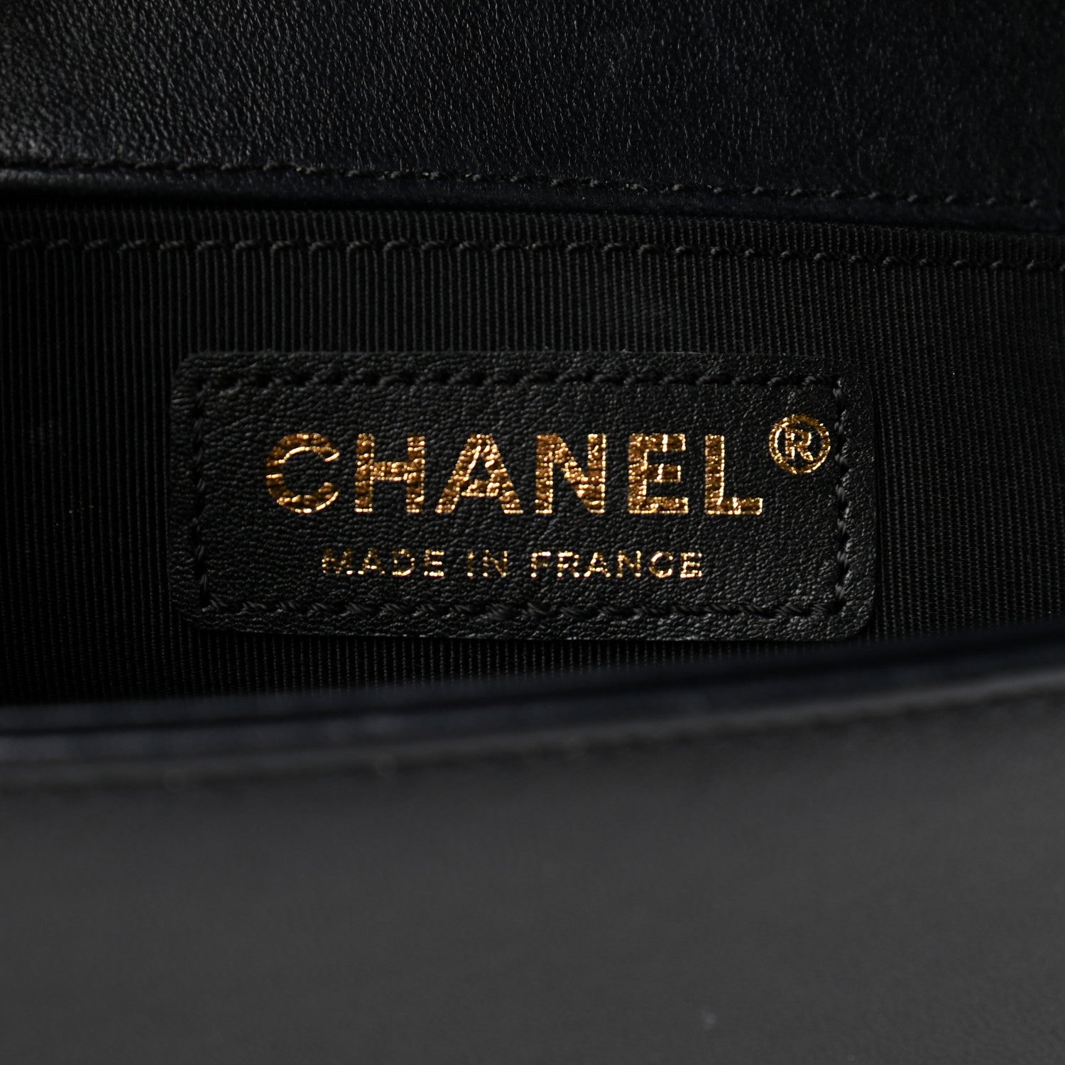 Chanel Lambskin Quilted Boy Flap Clutch Black 6 of 11