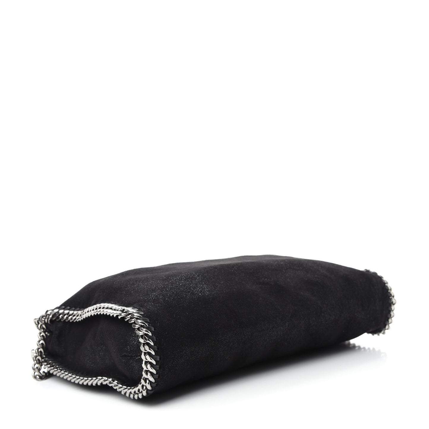 Shaggy Deer Falabella Fold Over Tote Black