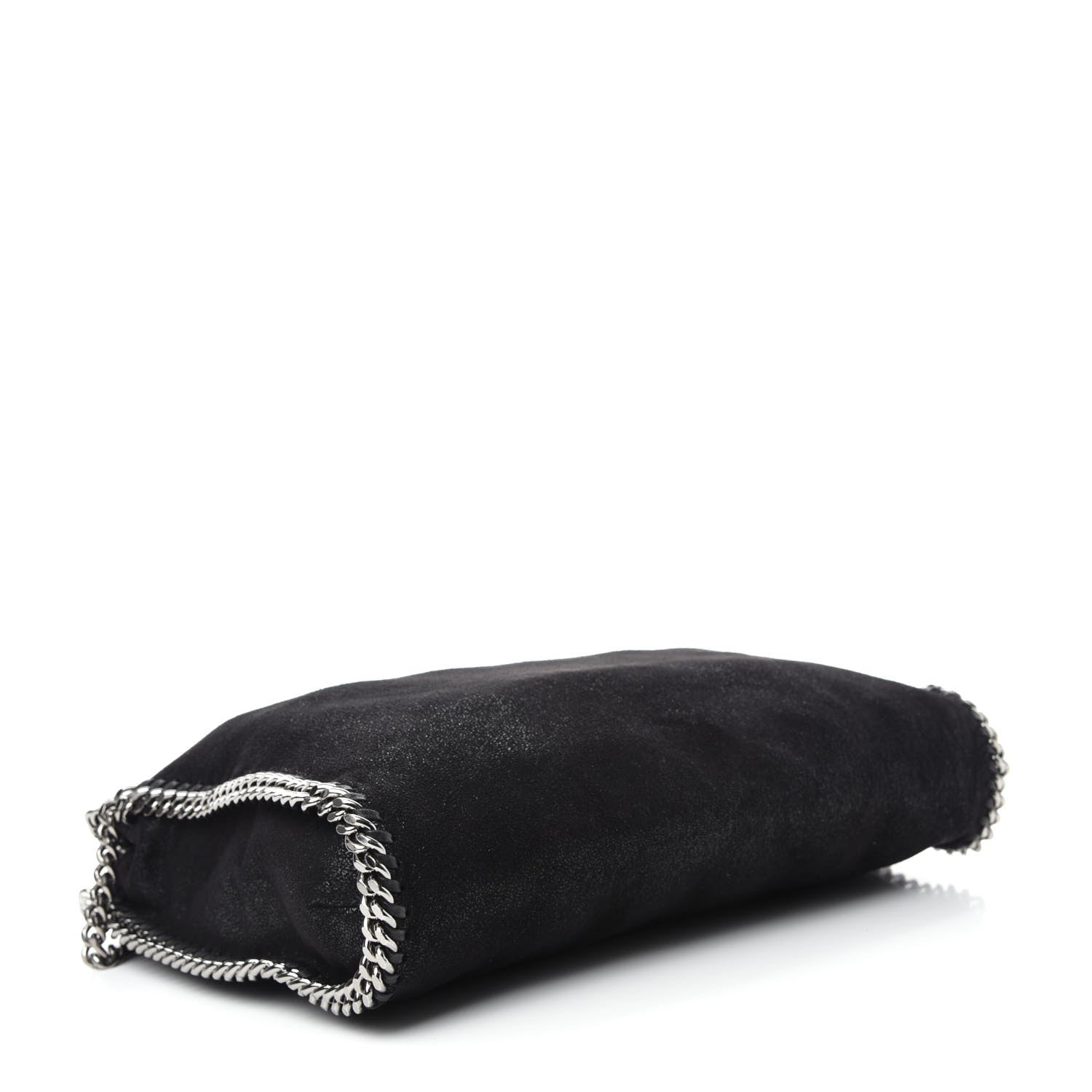 Stella McCartney Shaggy Deer Falabella Fold Over Tote Black 5 of 12