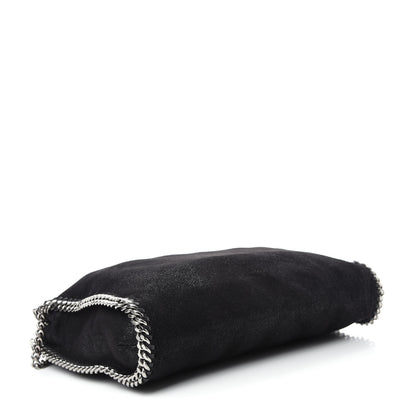 Stella McCartney Shaggy Deer Falabella Fold Over Tote Black 5 of 12