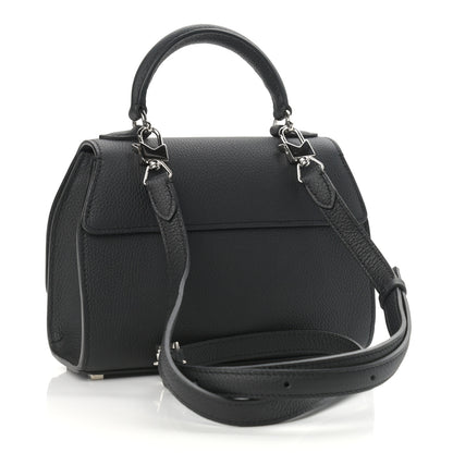 Moynat Taurillon Blush Rejane BB Black 3 of 9