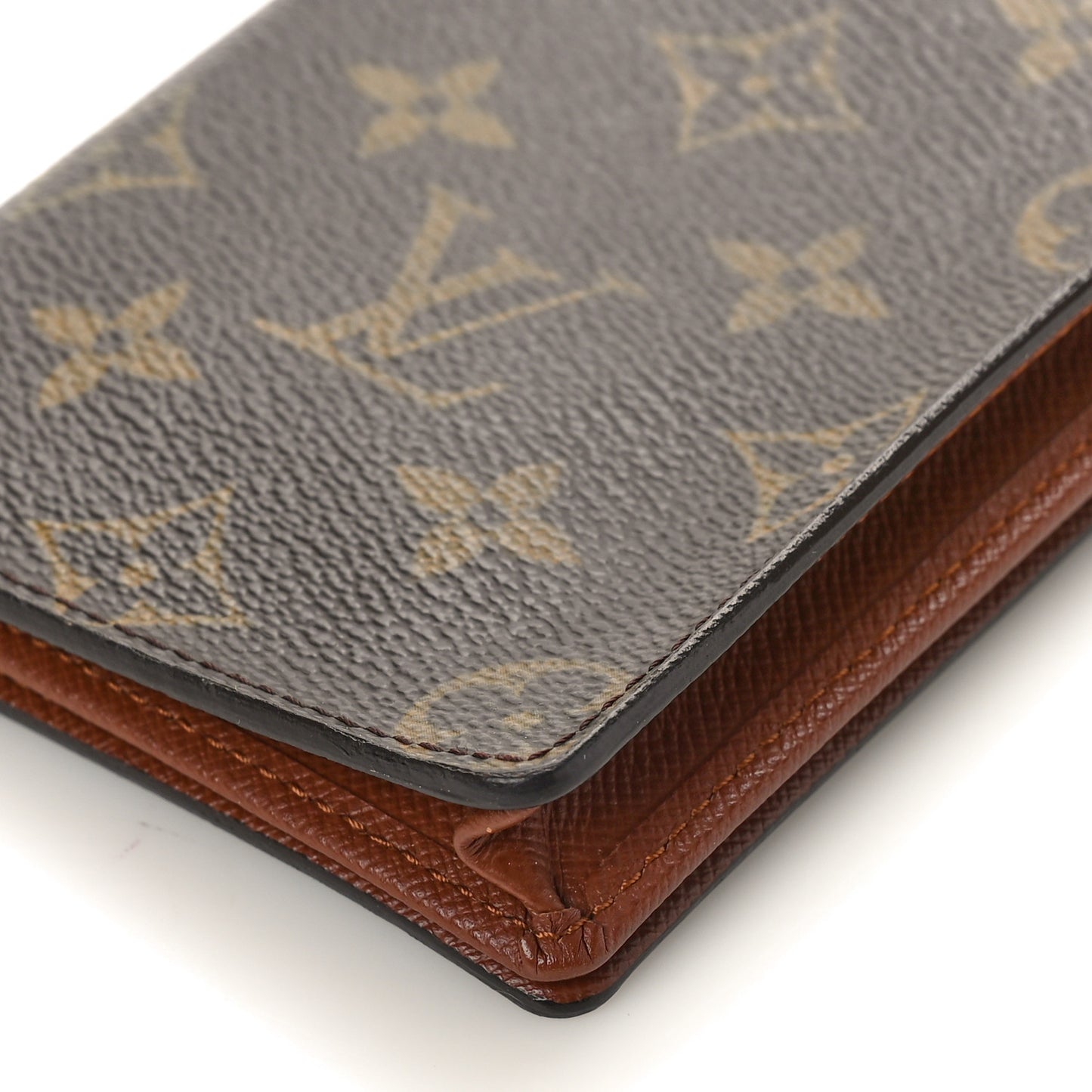 Monogram Porte-Cartes Credit Yen Checkbook Wallet