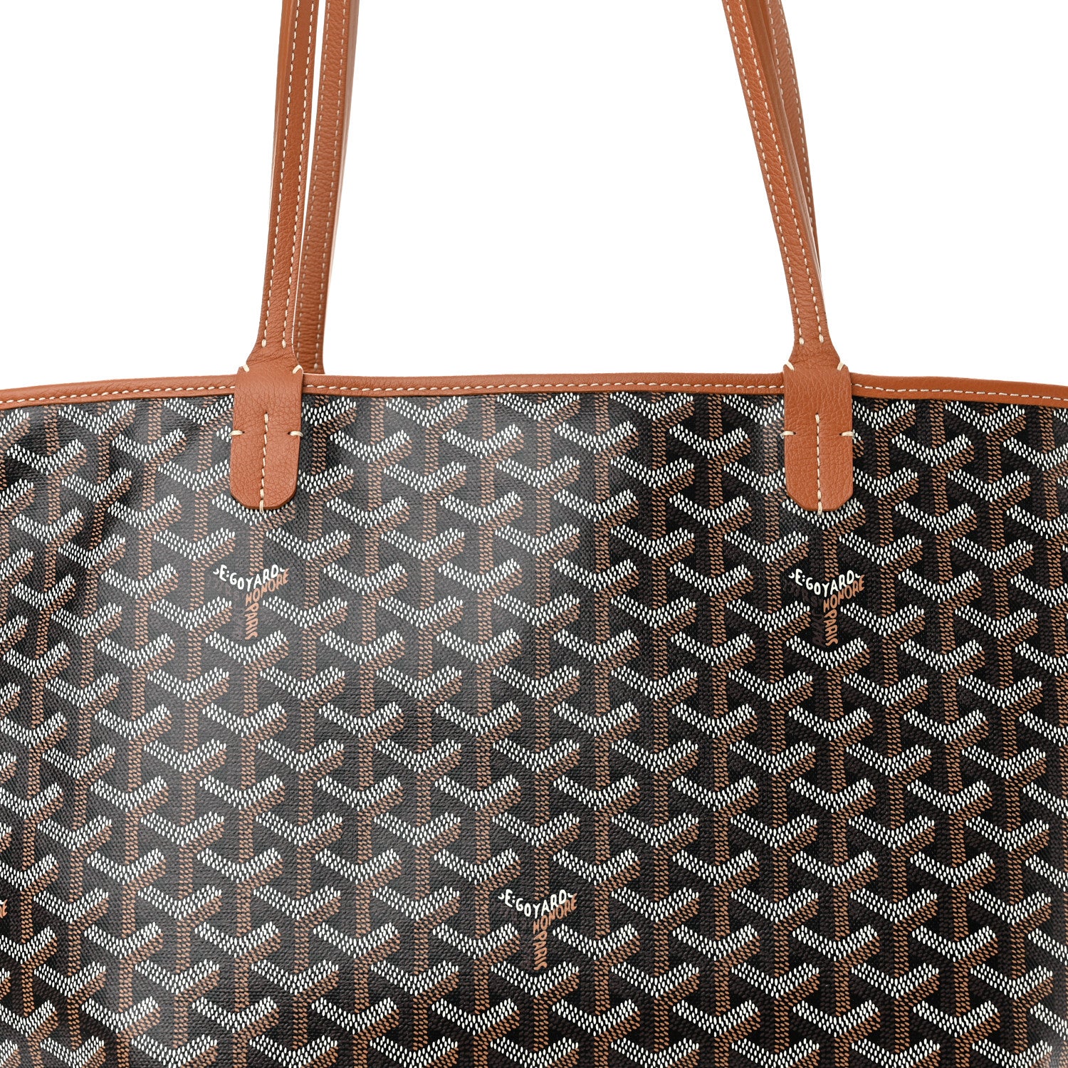 Goyard Goyardine Artois MM Black Gold 8 of 10