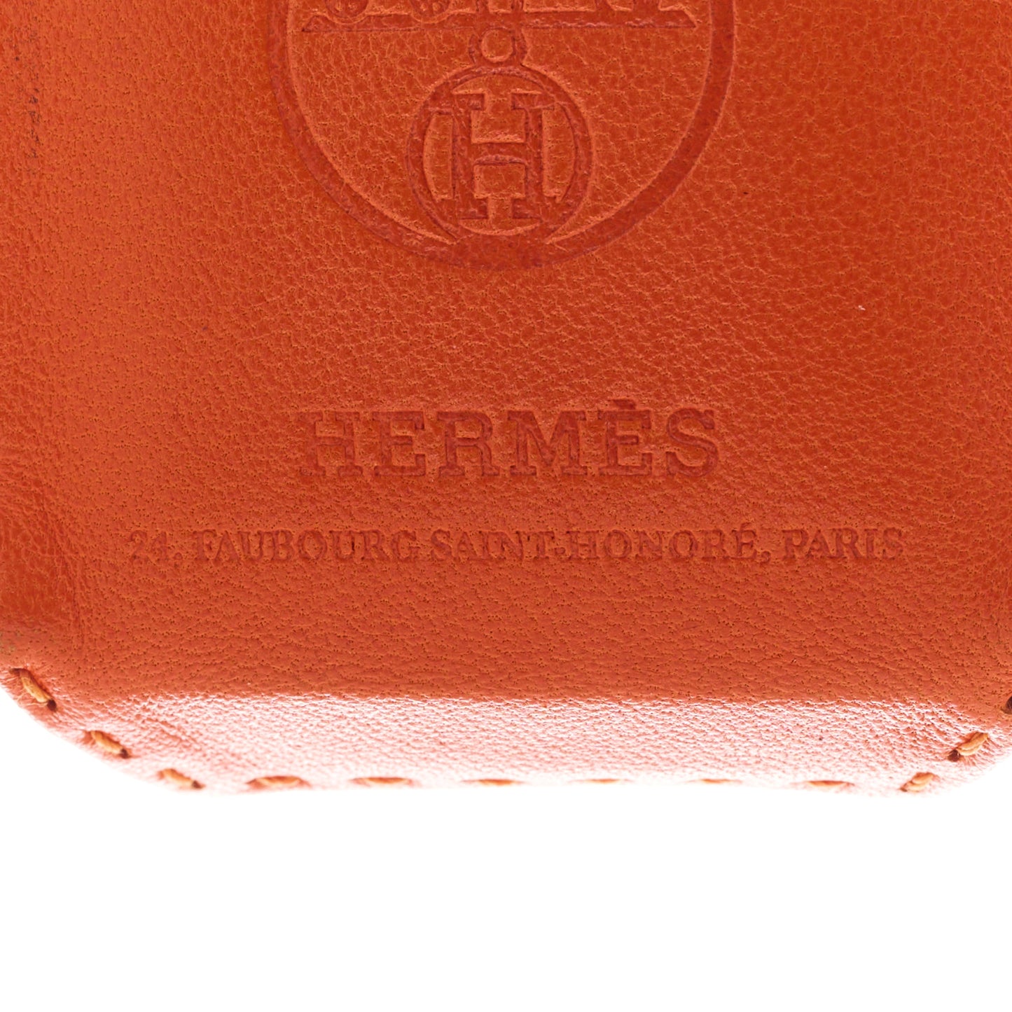 Milo Lambskin Swift Shopping Bag Charm Feu Gold