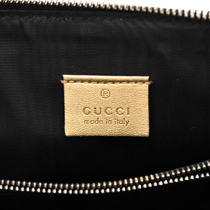 Gucci X SEGA Calfskin GUCCY Stars Mini Dome Shoulder Bag Gold 6 of 10