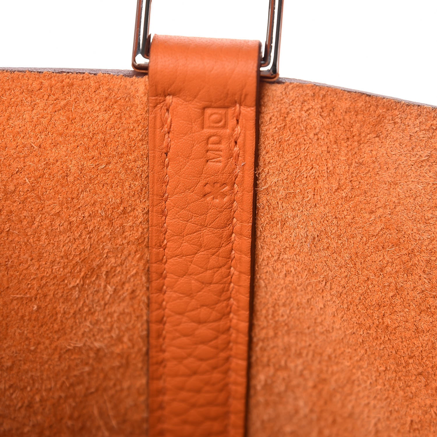 Hermes Taurillon Clemence Picotin Lock 18 PM Orange 7 of 7